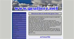 Desktop Screenshot of grutiers.net